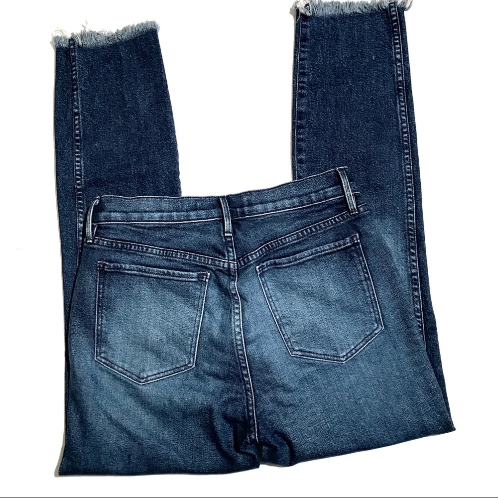 3x1 NYC | straight authentic crop raw hem jeans - Picture 5 of 8